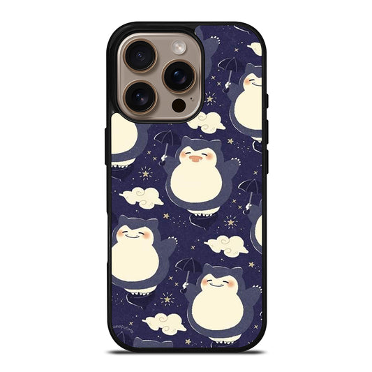 SNORLAX CUTE POKEMON COLLAGE iPhone 16 Pro Case Cover