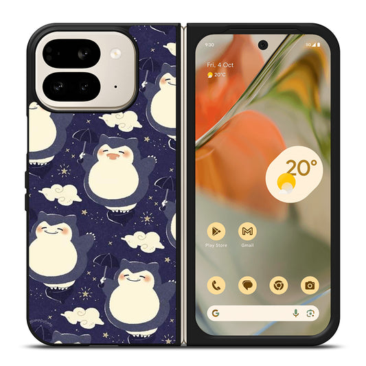 SNORLAX CUTE POKEMON COLLAGE Google Pixel 9 Pro Fold Case Cover
