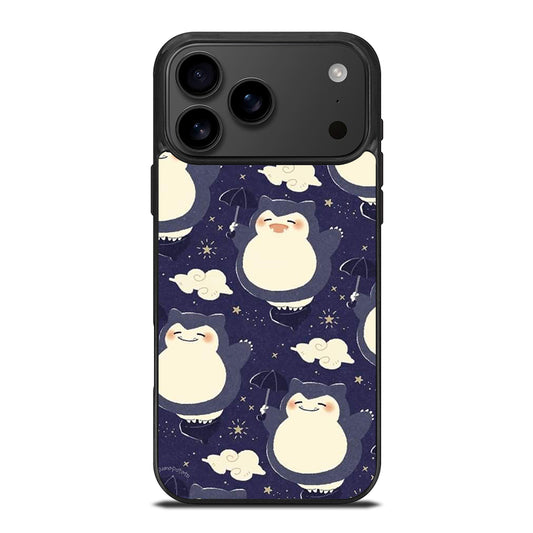 SNORLAX CUTE POKEMON COLLAGE iPhone 17 Pro Max Case Cover