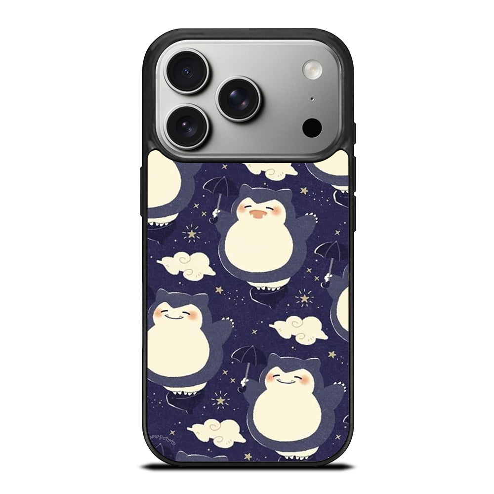 SNORLAX CUTE POKEMON COLLAGE iPhone 17 Pro Case Cover