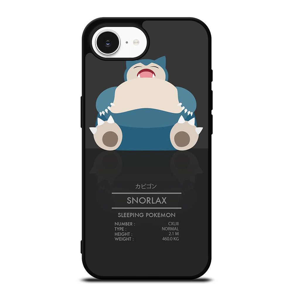 SNORLAX CUTE POKEMON iPhone 16e Case Cover
