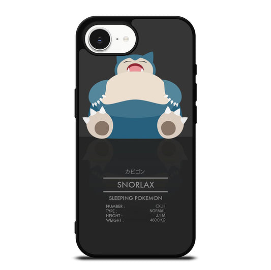 SNORLAX CUTE POKEMON iPhone 16e Case Cover