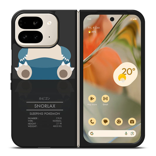 SNORLAX CUTE POKEMON Google Pixel 9 Pro Fold Case Cover