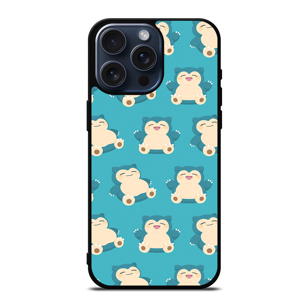 SNORLAX KABIGON POKEMON COLLAGE iPhone 15 Pro Max Case Cover