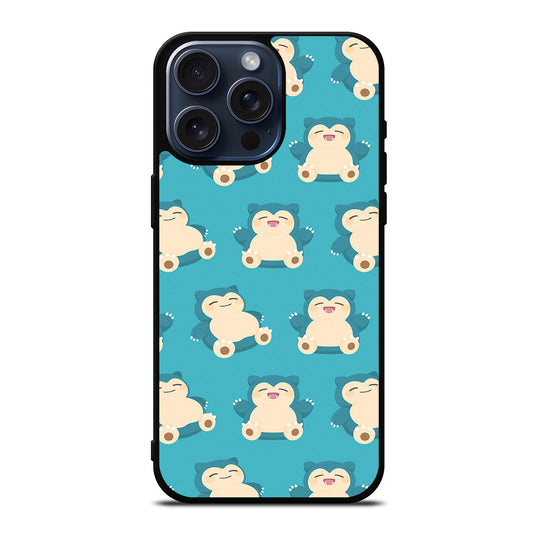 SNORLAX KABIGON POKEMON COLLAGE iPhone 15 Pro Max Case Cover