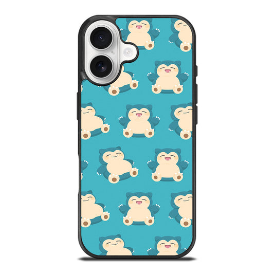 SNORLAX KABIGON POKEMON COLLAGE iPhone 17 Case Cover