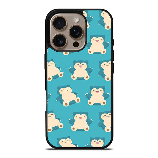 SNORLAX KABIGON POKEMON COLLAGE iPhone 16 Pro Case Cover
