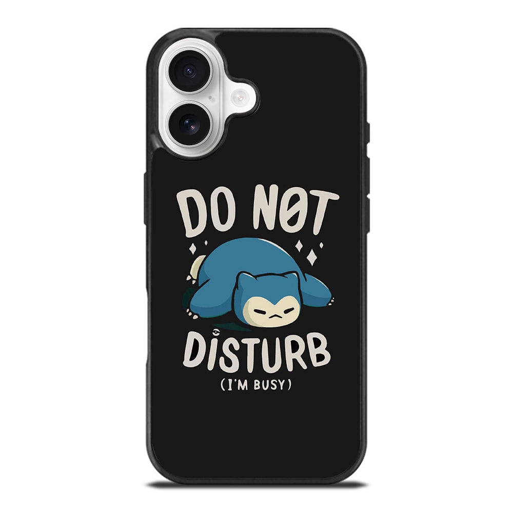 SNORLAX KABIGON POKEMON DO NOT DISTURB iPhone 17 Case Cover