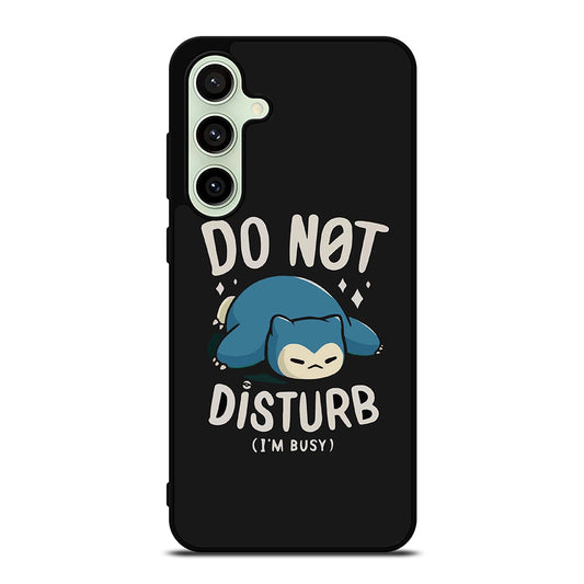 SNORLAX KABIGON POKEMON DO NOT DISTURB Samsung Galaxy S24 FE Case Cover