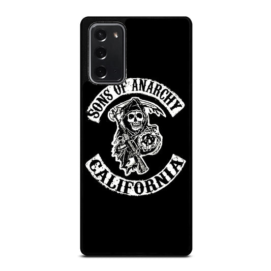 SONS OF ANARCHY BLACK LOGO 2 Samsung Galaxy Note 20 Case Cover
