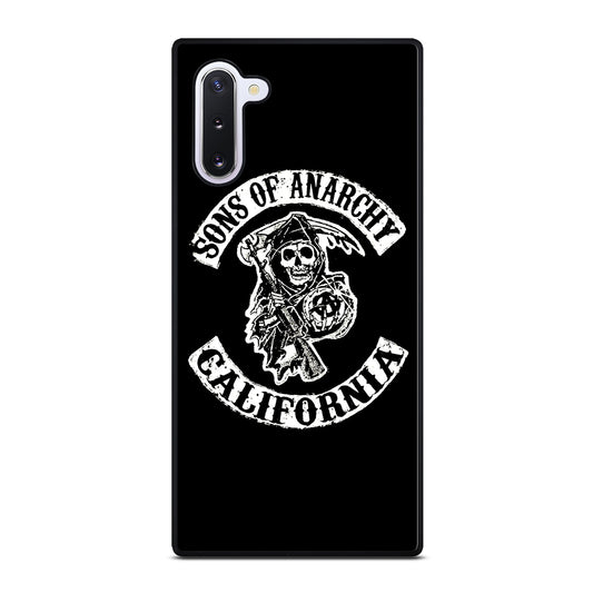 SONS OF ANARCHY BLACK LOGO 2 Samsung Galaxy Note 10 Case Cover