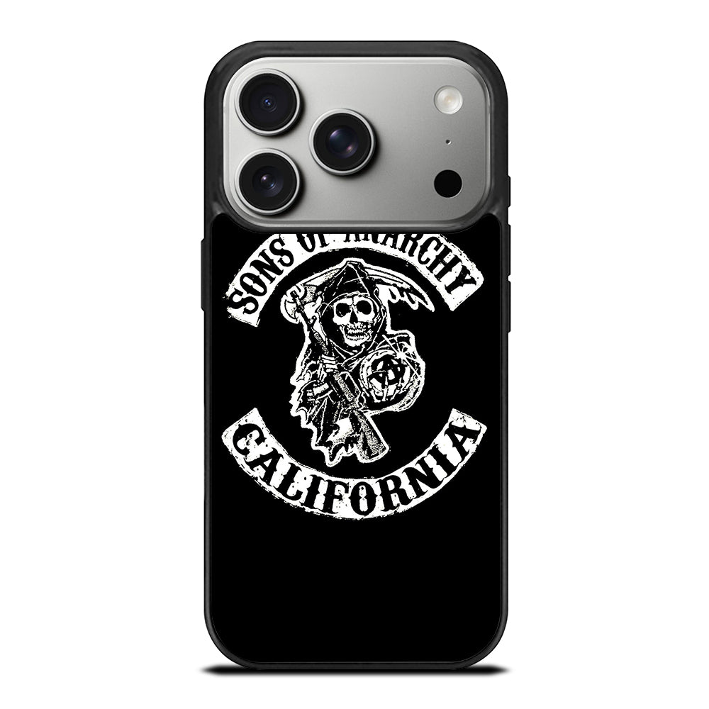 SONS OF ANARCHY BLACK LOGO 2 iPhone 17 Pro Case Cover