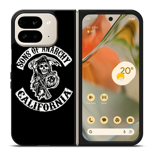 SONS OF ANARCHY BLACK LOGO 2 Google Pixel 9 Pro Fold Case Cover