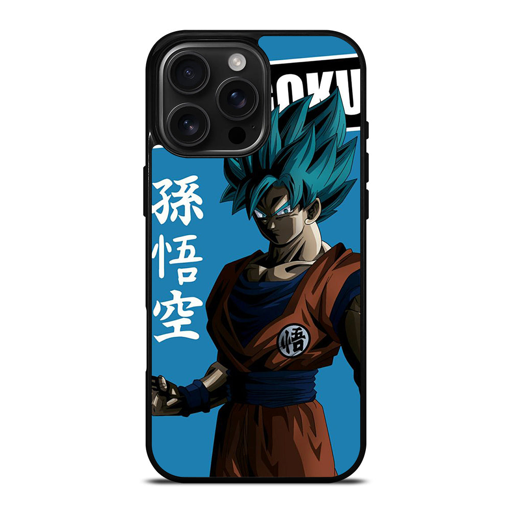 SON GOKU DRAGON BALL SUPER ANIME iPhone 16 Pro Max Case Cover
