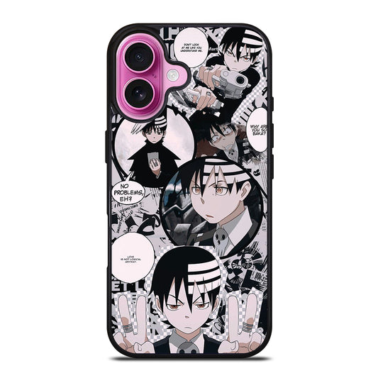 SOUL EATER KID COLLAGE ANIME iPhone 16 Plus Case Cover