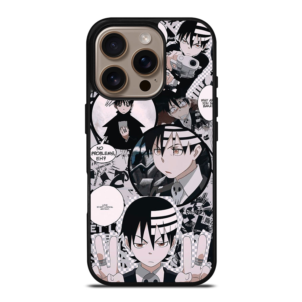 SOUL EATER KID COLLAGE ANIME iPhone 16 Pro Case Cover
