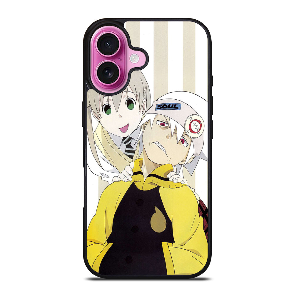 SOUL EATER MAKA AND SOUL ANIME iPhone 16 Plus Case Cover