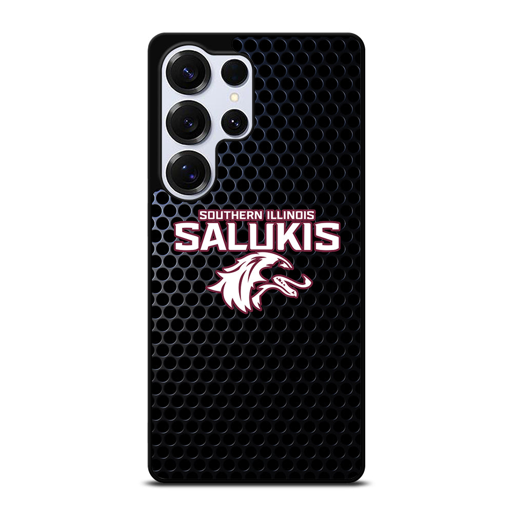 SOUTHERN ILLINOIS SALUKIS METAL LOGO Samsung Galaxy S25 Ultra Case Cover