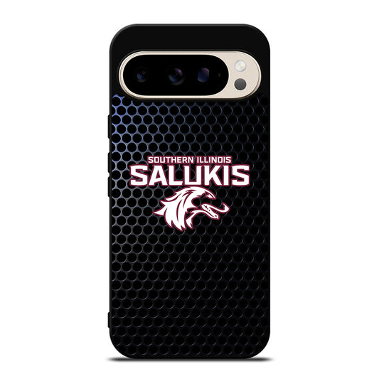 SOUTHERN ILLINOIS SALUKIS METAL LOGO Google Pixel 9 Pro Case Cover