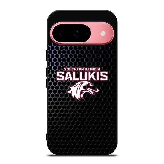 SOUTHERN ILLINOIS SALUKIS METAL LOGO Google Pixel 9 Case Cover