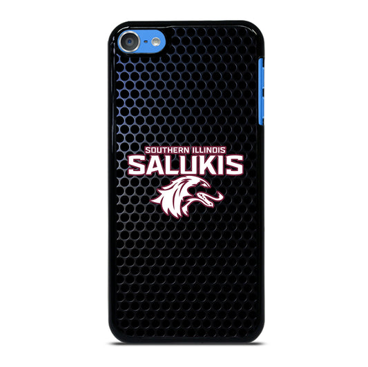 SOUTHERN ILLINOIS SALUKIS METAL LOGO iPod Touch 7 Case Cover
