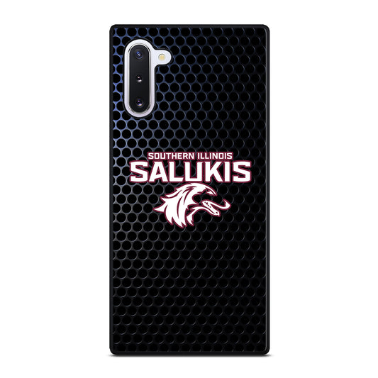 SOUTHERN ILLINOIS SALUKIS METAL LOGO Samsung Galaxy Note 10 Case Cover
