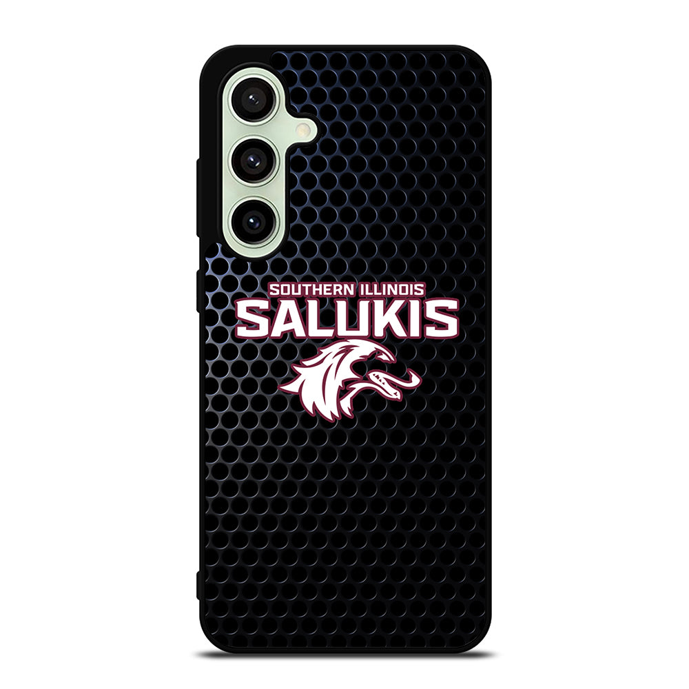SOUTHERN ILLINOIS SALUKIS METAL LOGO Samsung Galaxy S24 FE Case Cover