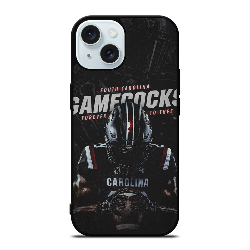 SOUTH CAROLINA GAMECOCKS FOOTBALL TEAM iPhone 15 Case Cover