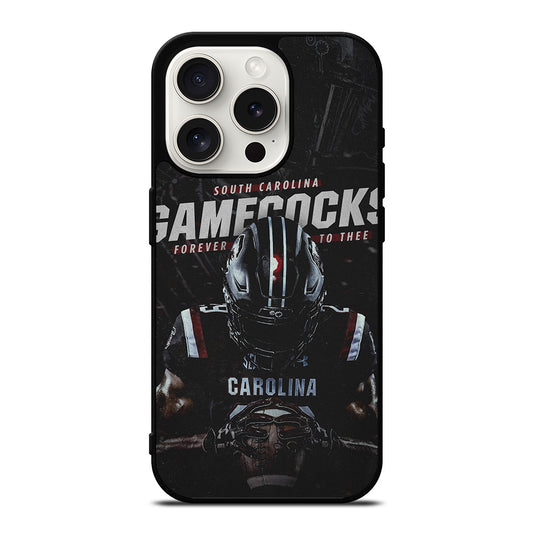 SOUTH CAROLINA GAMECOCKS FOOTBALL TEAM iPhone 15 Pro Case Cover