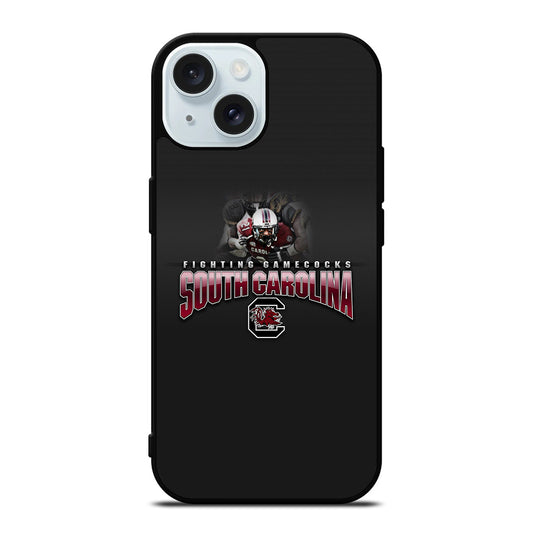 SOUTH CAROLINA GAMECOCKS NFL LOGO iPhone 15 Case Cover