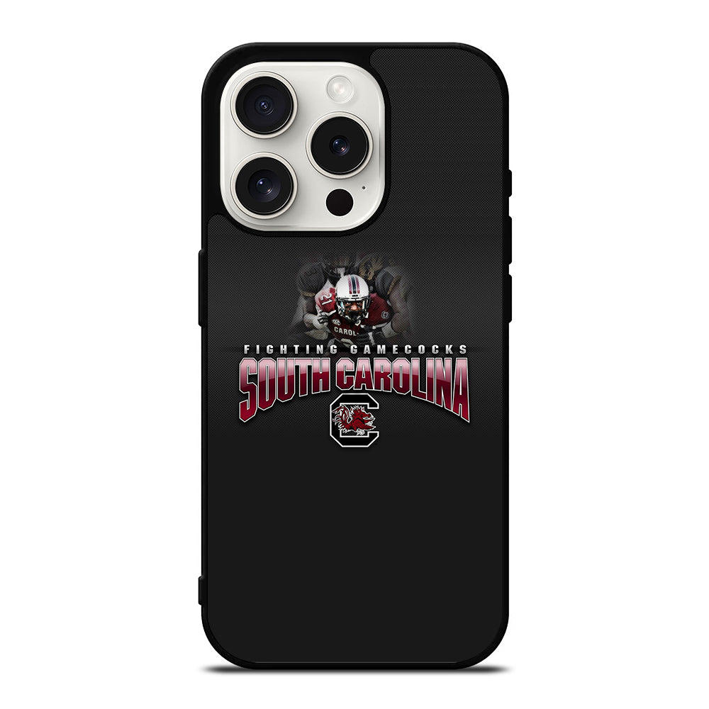 SOUTH CAROLINA GAMECOCKS NFL LOGO iPhone 15 Pro Case Cover