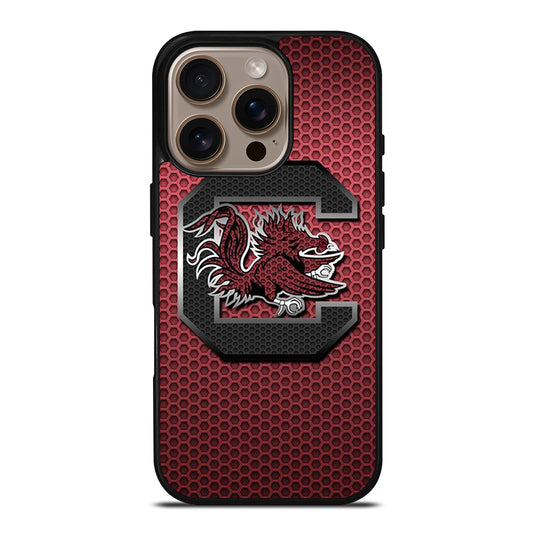 SOUTH CAROLINA GAMECOCKS PLATE LOGO iPhone 16 Pro Case Cover