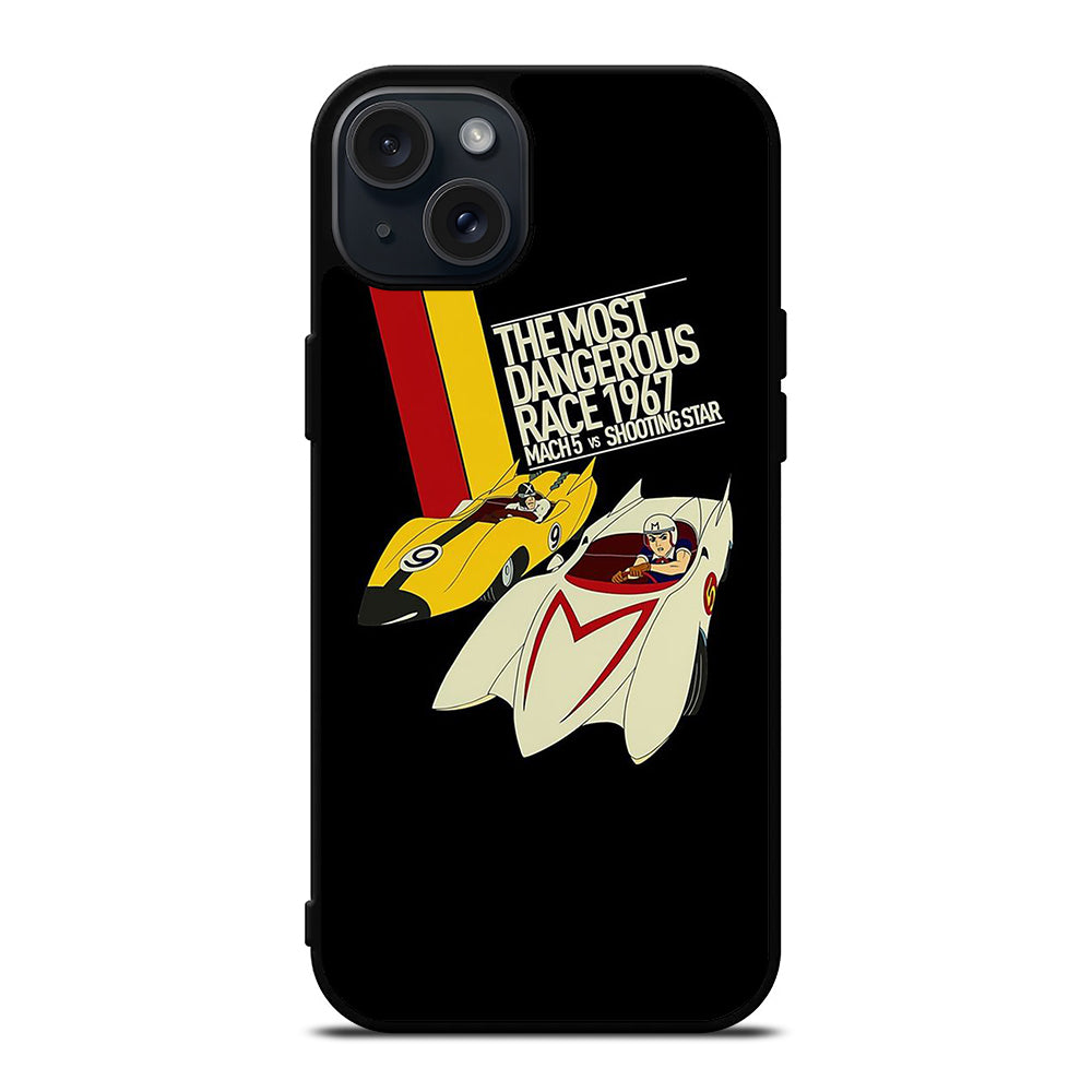 SPEED RACER CAR CARTOON iPhone 15 Plus Case Cover