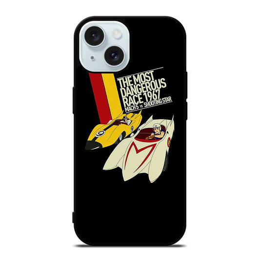 SPEED RACER CAR CARTOON iPhone 15 Case Cover