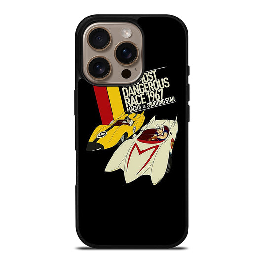 SPEED RACER CAR CARTOON iPhone 16 Pro Case Cover