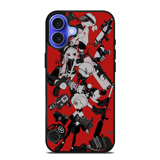 SPLATOON GAME 3 iPhone 16 Case Cover