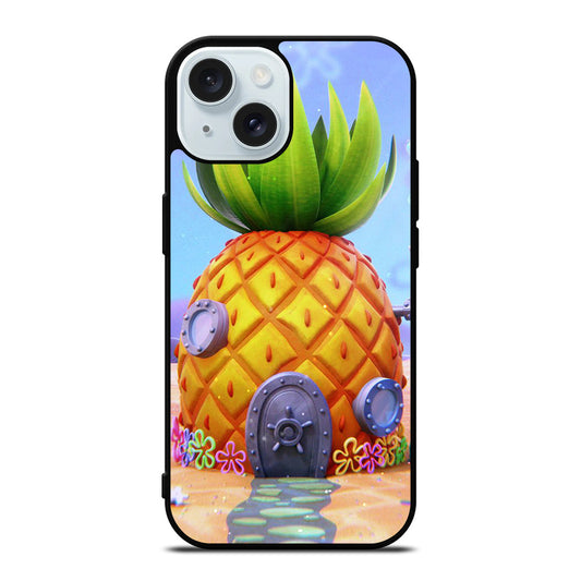 SPONGEBOB PINEAPPLE HOUSE 1 iPhone 15 Case Cover