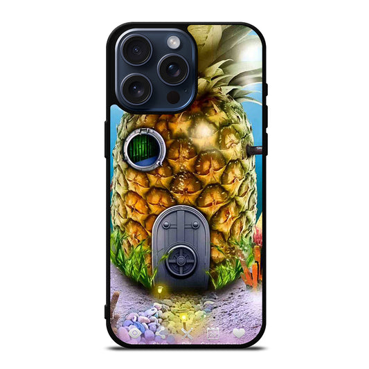 SPONGEBOB PINEAPPLE HOUSE 3 iPhone 15 Pro Max Case Cover