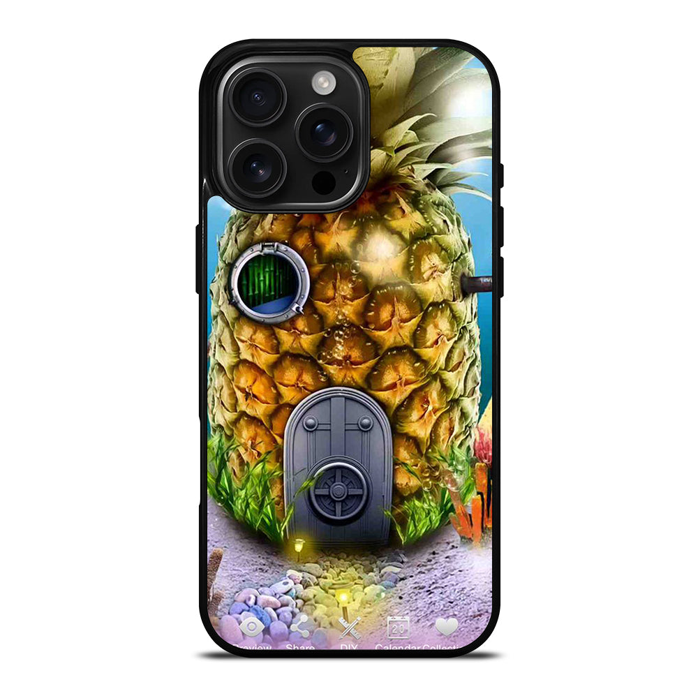 SPONGEBOB PINEAPPLE HOUSE 3 iPhone 16 Pro Max Case Cover