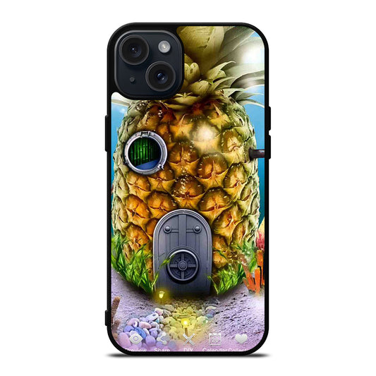 SPONGEBOB PINEAPPLE HOUSE 3 iPhone 15 Plus Case Cover