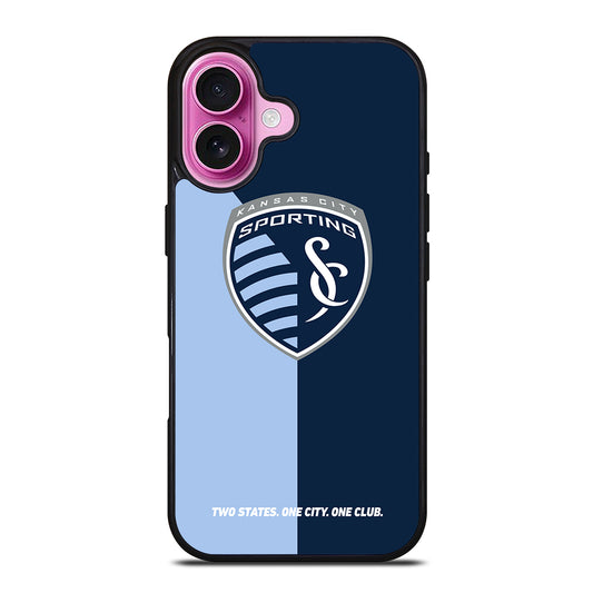 SPORTING KANSAS CITY ICON iPhone 16 Plus Case Cover