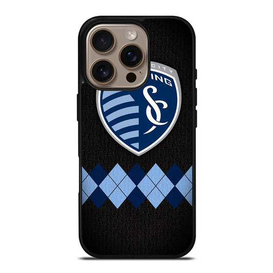 SPORTING KANSAS CITY LOGO FOOTBALL 1 iPhone 16 Pro Case Cover
