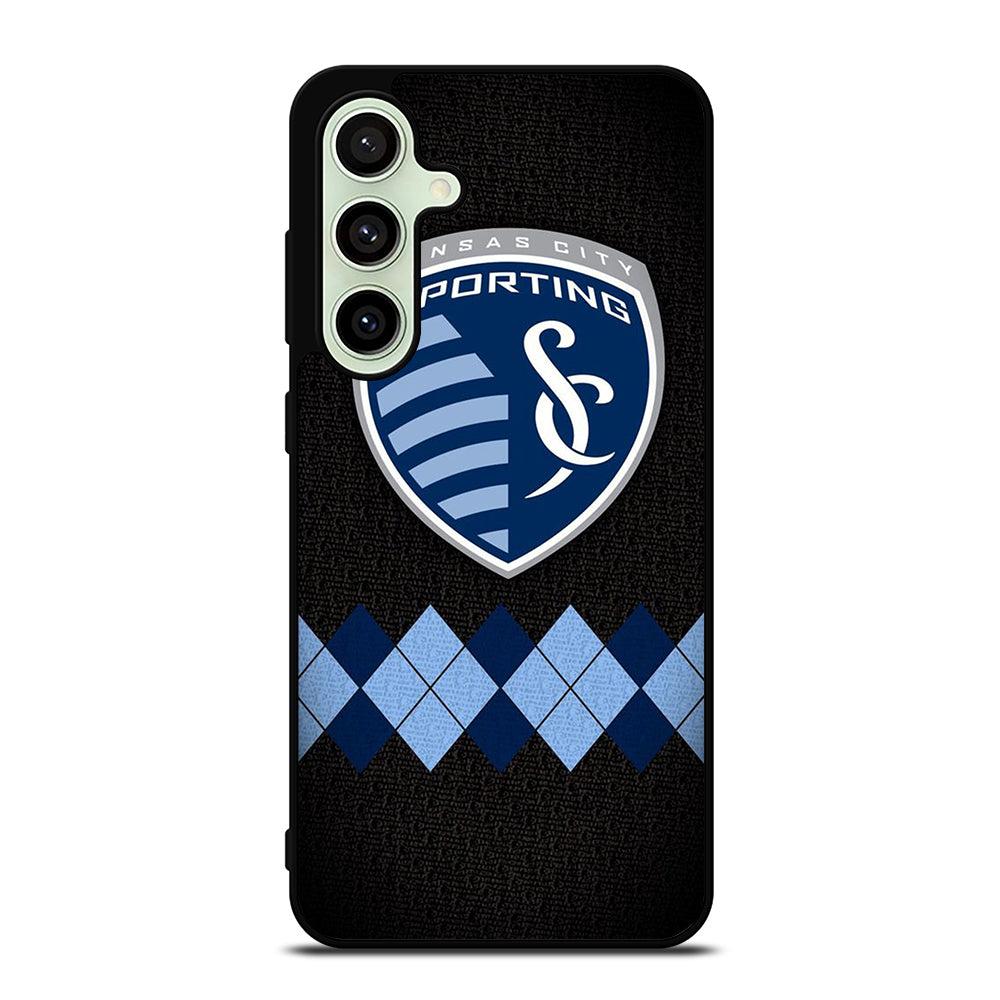 SPORTING KANSAS CITY LOGO FOOTBALL 1 Samsung Galaxy S24 FE Case Cover