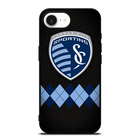 SPORTING KANSAS CITY LOGO FOOTBALL 1 iPhone 16e Case Cover