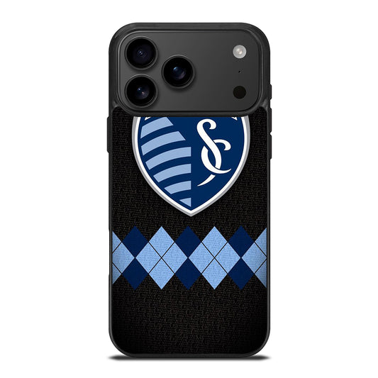 SPORTING KANSAS CITY LOGO FOOTBALL 1 iPhone 17 Pro Max Case Cover