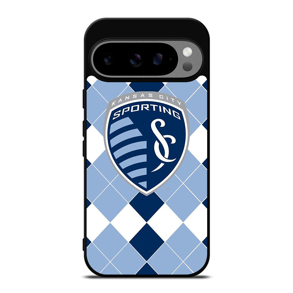 SPORTING KANSAS CITY LOGO FOOTBALL 2 Google Pixel 9 Pro XL Case Cover