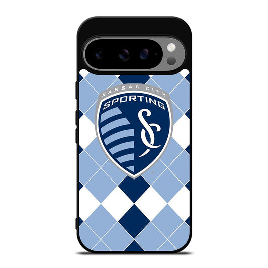 SPORTING KANSAS CITY LOGO FOOTBALL 2 Google Pixel 9 Pro XL Case Cover