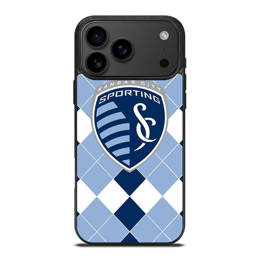 SPORTING KANSAS CITY LOGO FOOTBALL 2 iPhone 17 Pro Max Case Cover