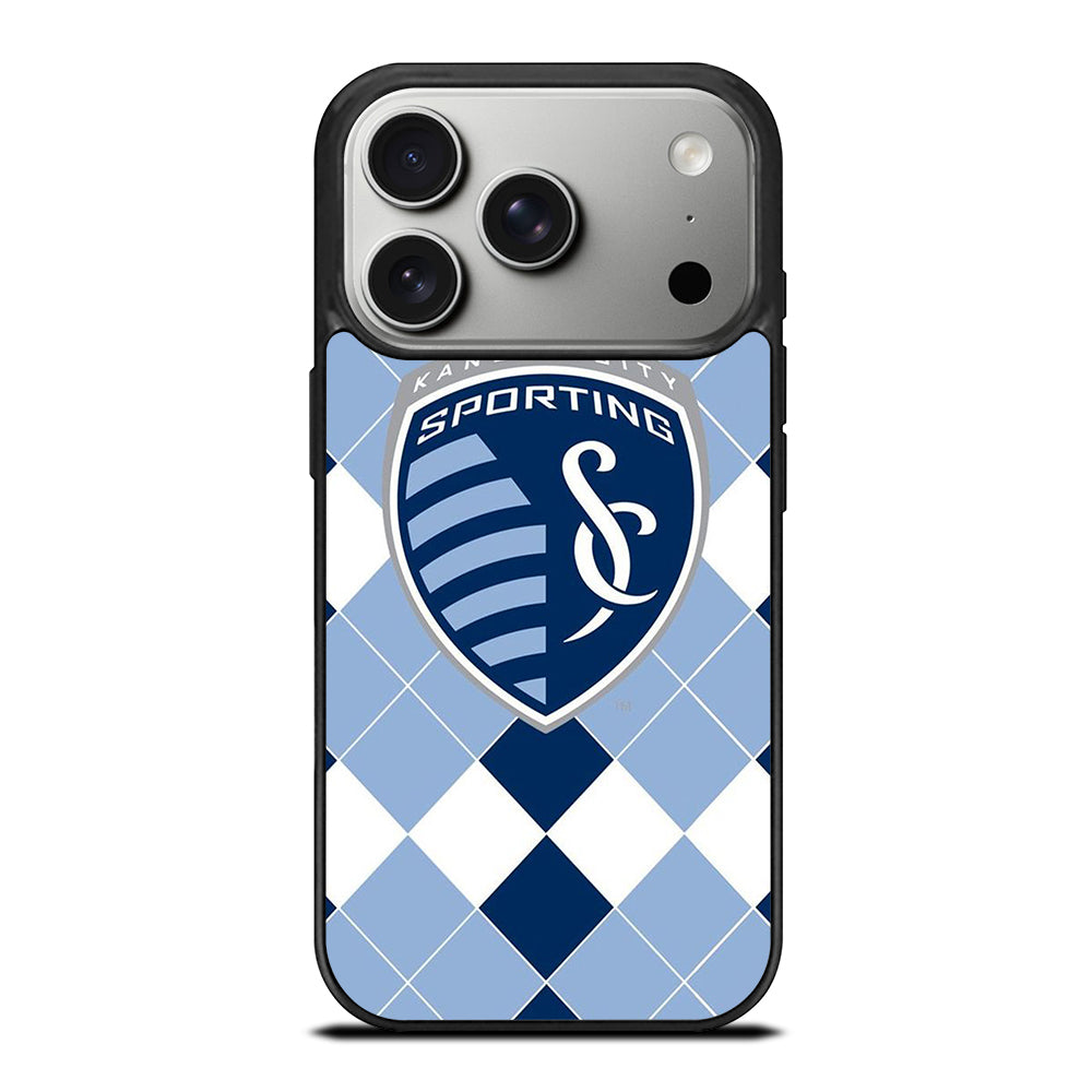 SPORTING KANSAS CITY LOGO FOOTBALL 2 iPhone 17 Pro Case Cover