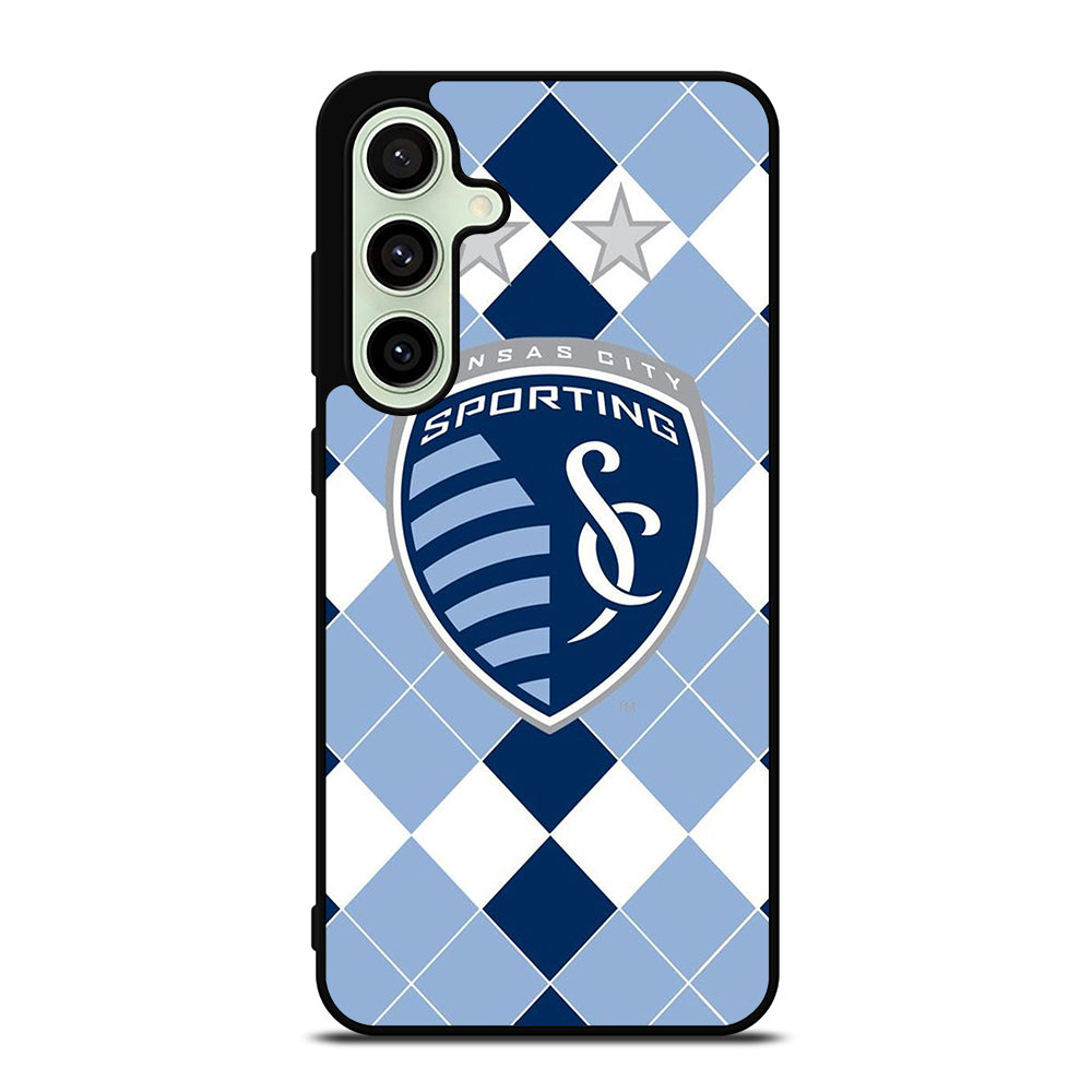 SPORTING KANSAS CITY LOGO FOOTBALL 2 Samsung Galaxy S24 FE Case Cover